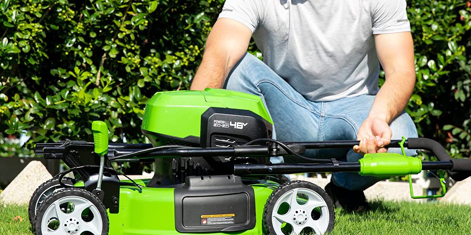 Greenworks Gold Box 19 inch Cordless Mower hits all time low at