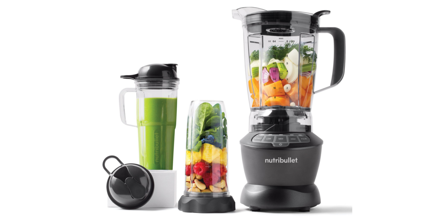 NutriBullet's combo blender delivers multi-serving and to-go pitchers ...