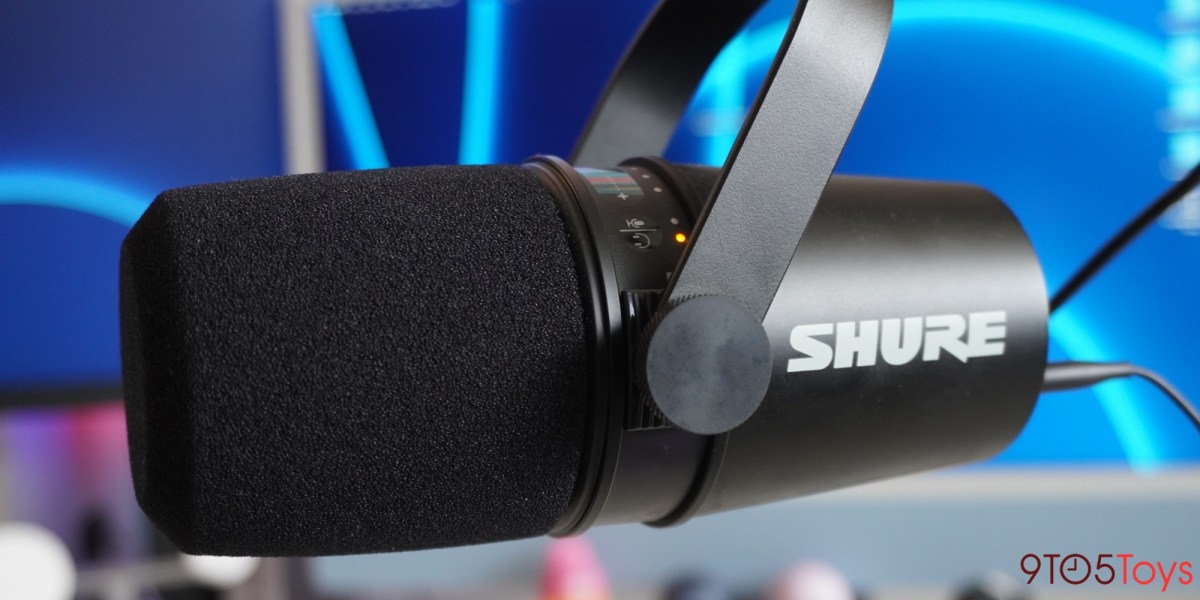 Shure's pro MV7 USB Podcast Microphone sees first discount to $219 ...