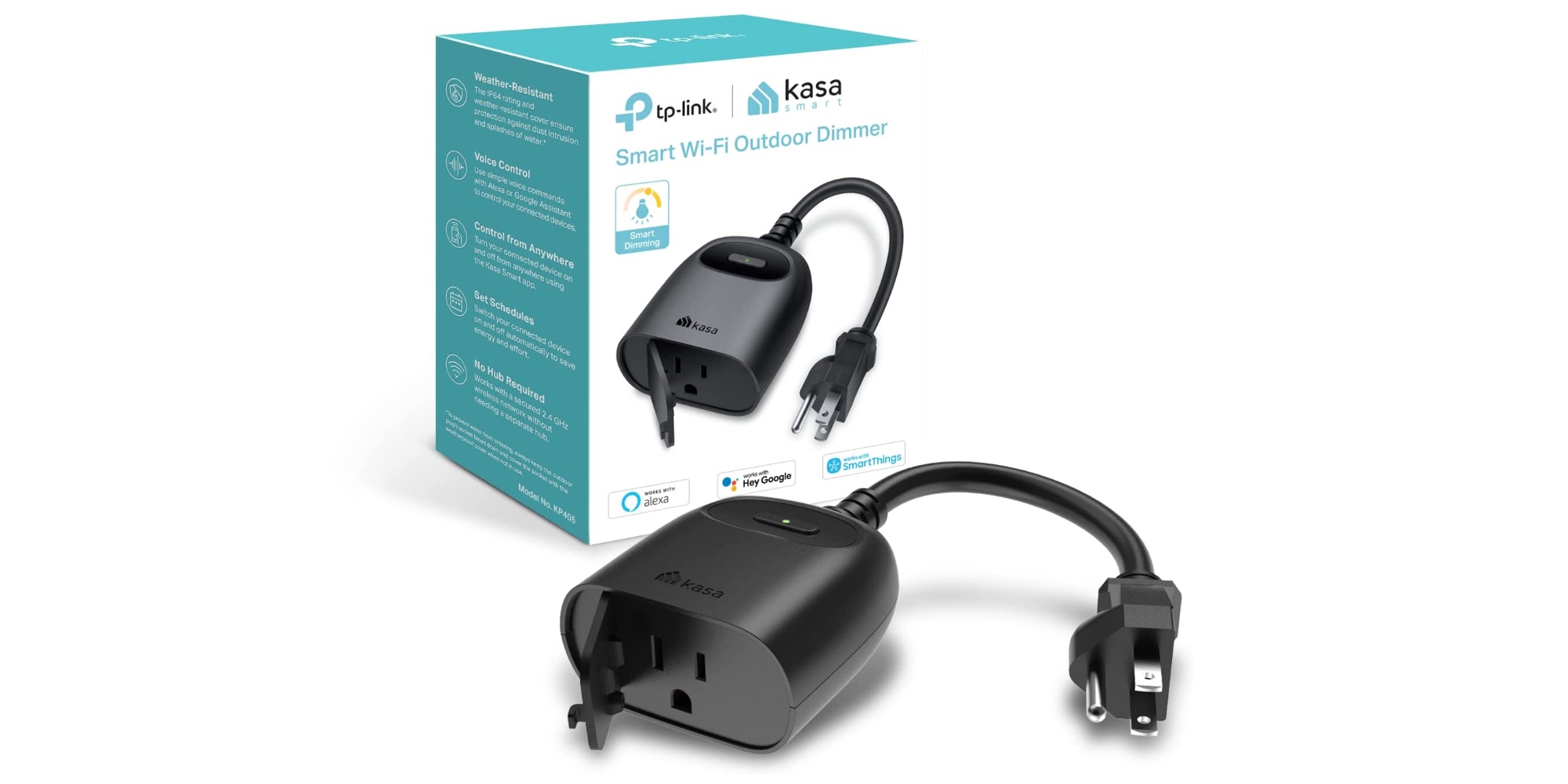 TP-Link Kasa Smart WiFi Plug No Hub Required Works with Alexa Echo
