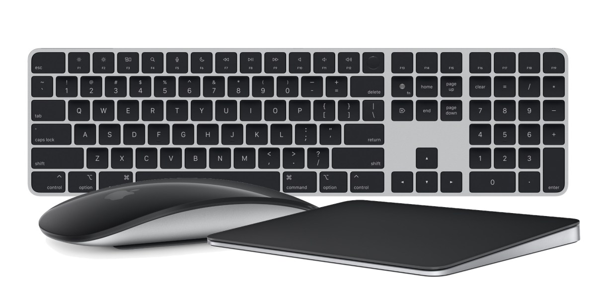 Dam Profeti klasselærer Apple's latest black Mac accessories see rare discounts: Magic Keyboard  $190, more from $95