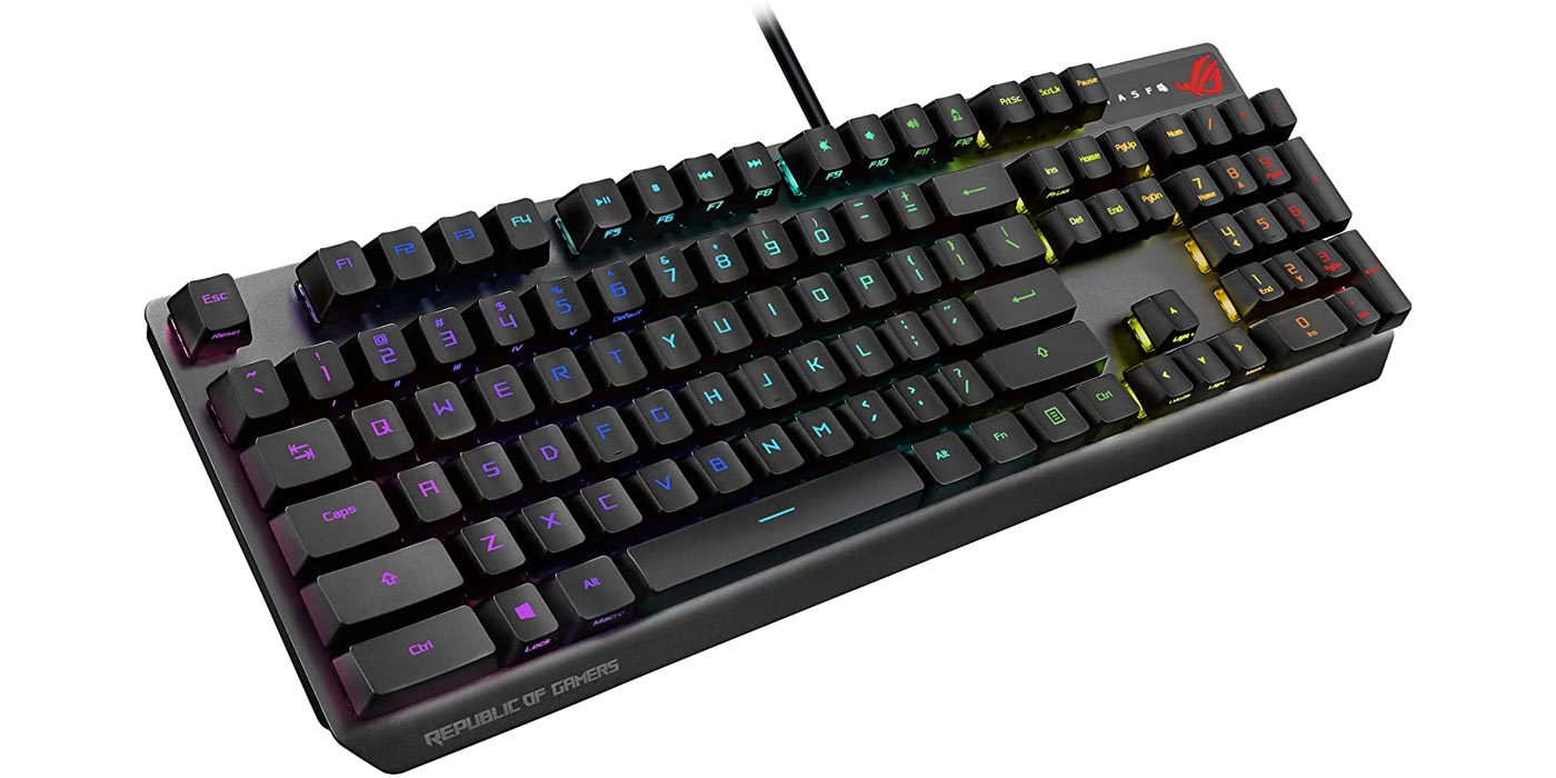 ASUS ROG Strix Scope RX mechanical gaming keyboard returns to