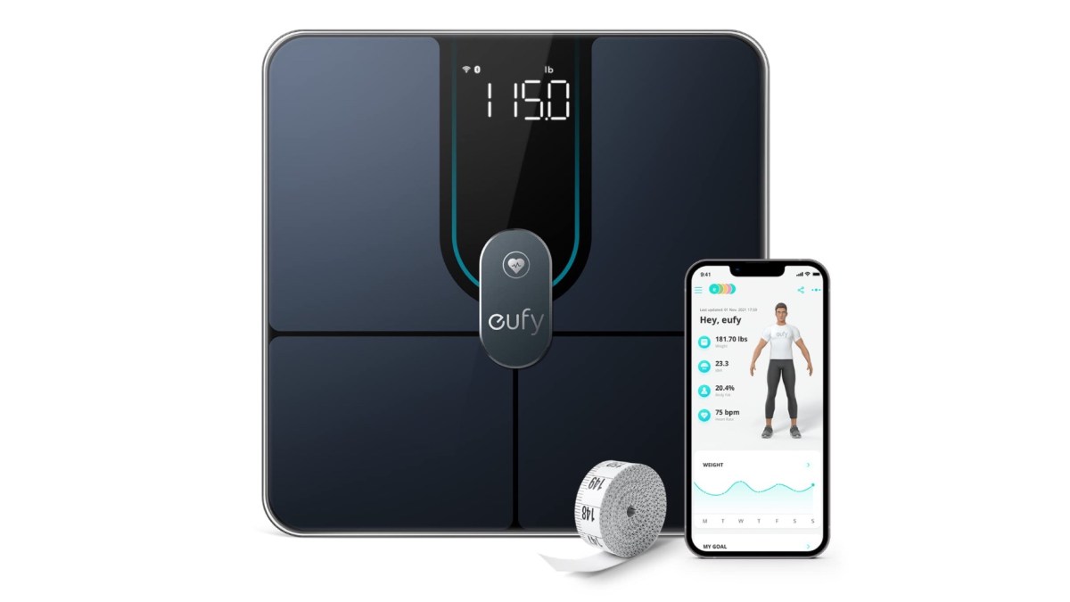 Renpho smart Apple Health BMI scales start from $18 with holiday shipping  (Up to 30% off)