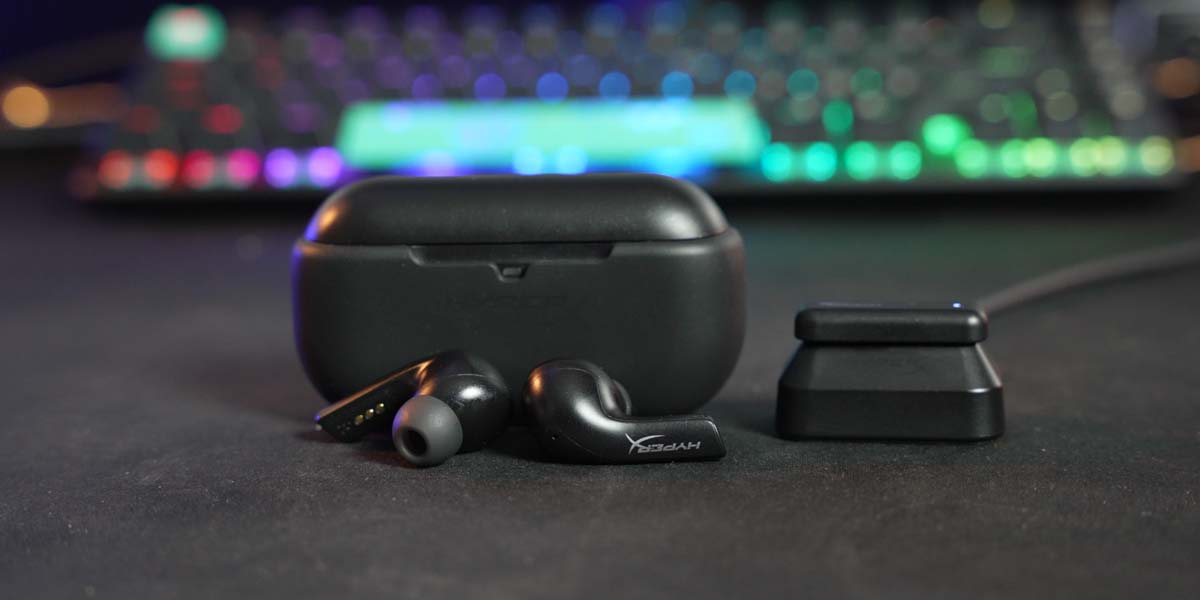 HyperX Cloud MIX Buds review True wireless gaming low latency earbuds