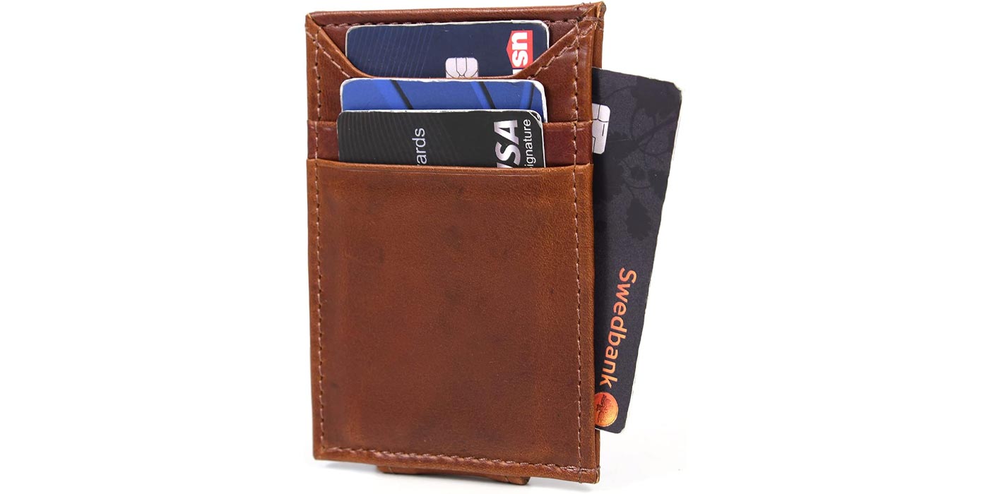 Finally ditch your thick wallet for this slim front pocket alternative ...