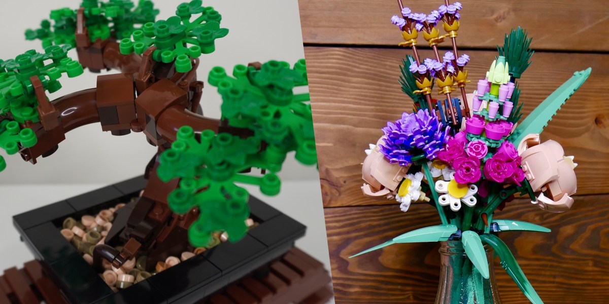 LEGO Bonsai Tree, LEGO Botanical Collection Designer Video