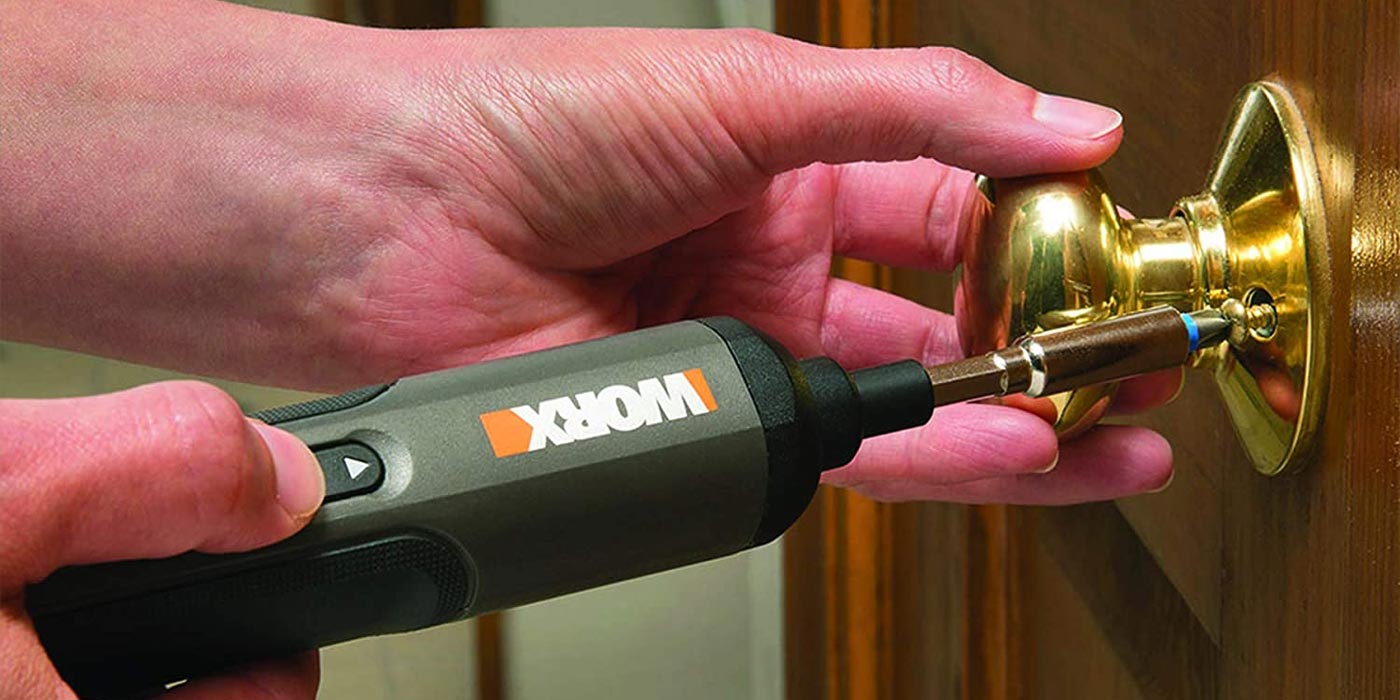 WORX 4V 3 speed cordless screwdriver makes your DIY projects