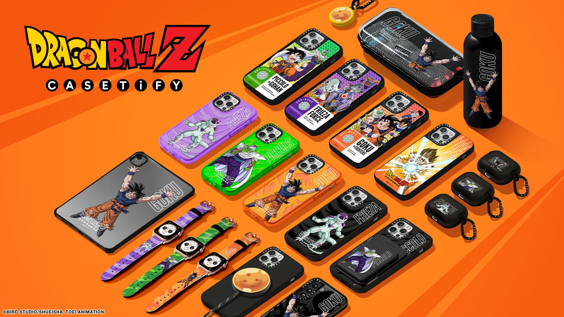 New Dragon Ball Z iPhone cases and accessories from CASETiFY