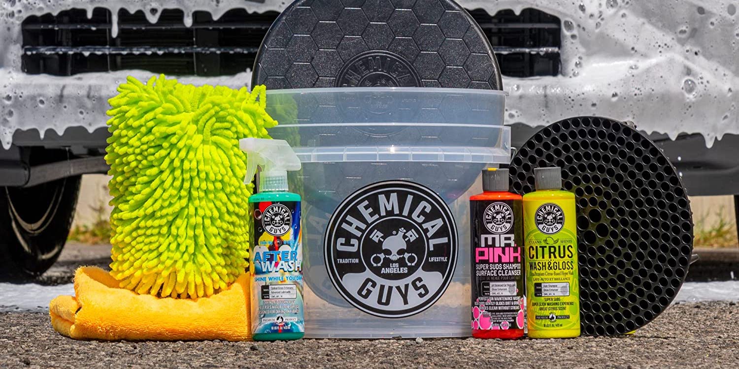 Keep your ride sparkling with up to 20 off Chemical guys car wash kits