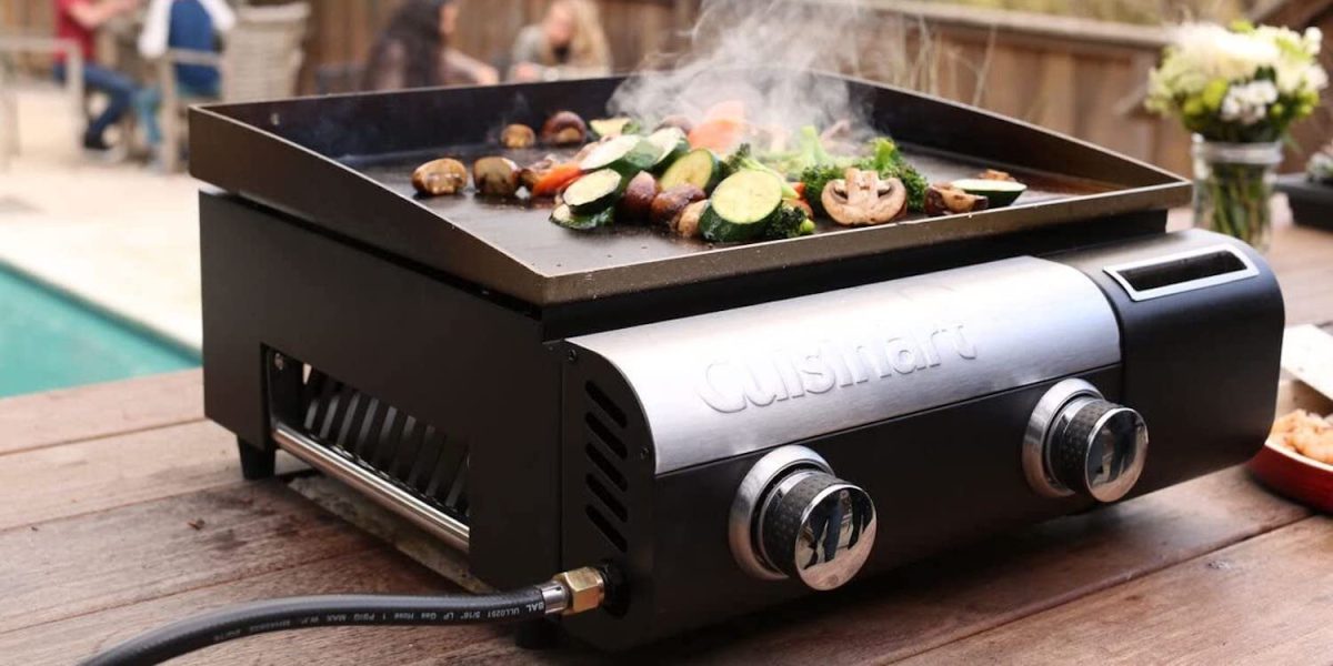 Cuisinart's FlatTop Gas Griddle now 112.50 (Reg. 180+)