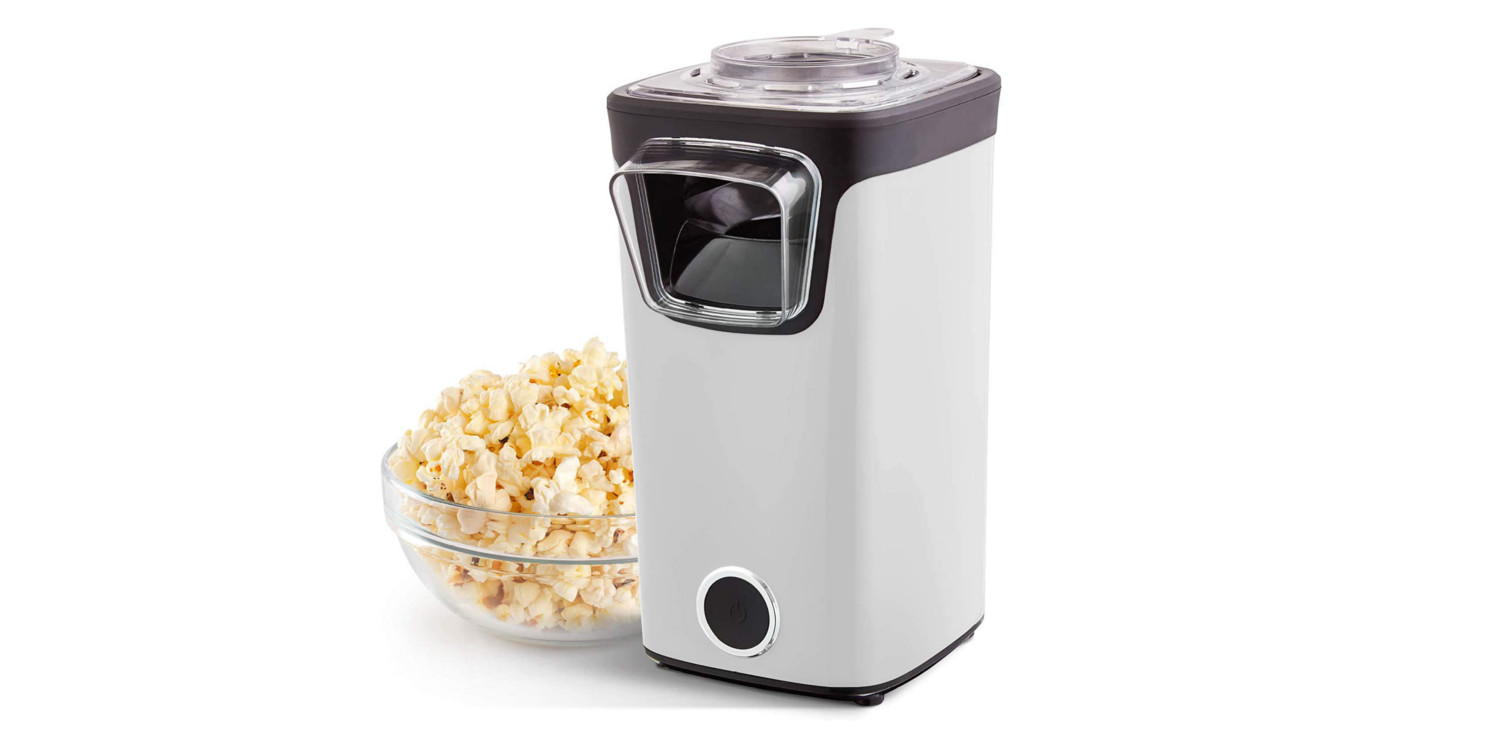 Bring an 8cup Dash Turbo Popcorn Maker to movie night