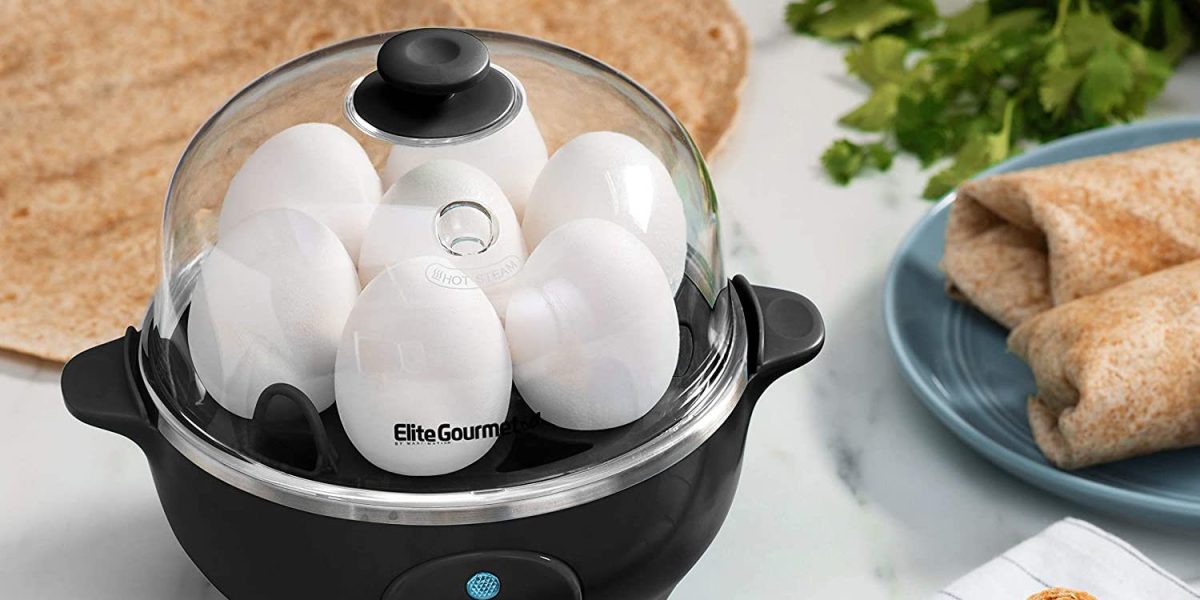 Elite Gourmet's rapid egg cookers starting from just $12.50