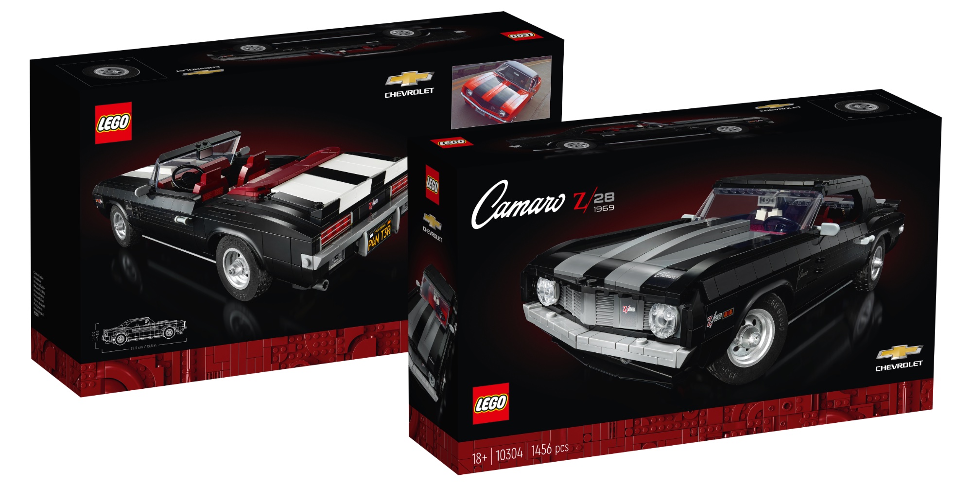 Chevrolet camaro z28 lego