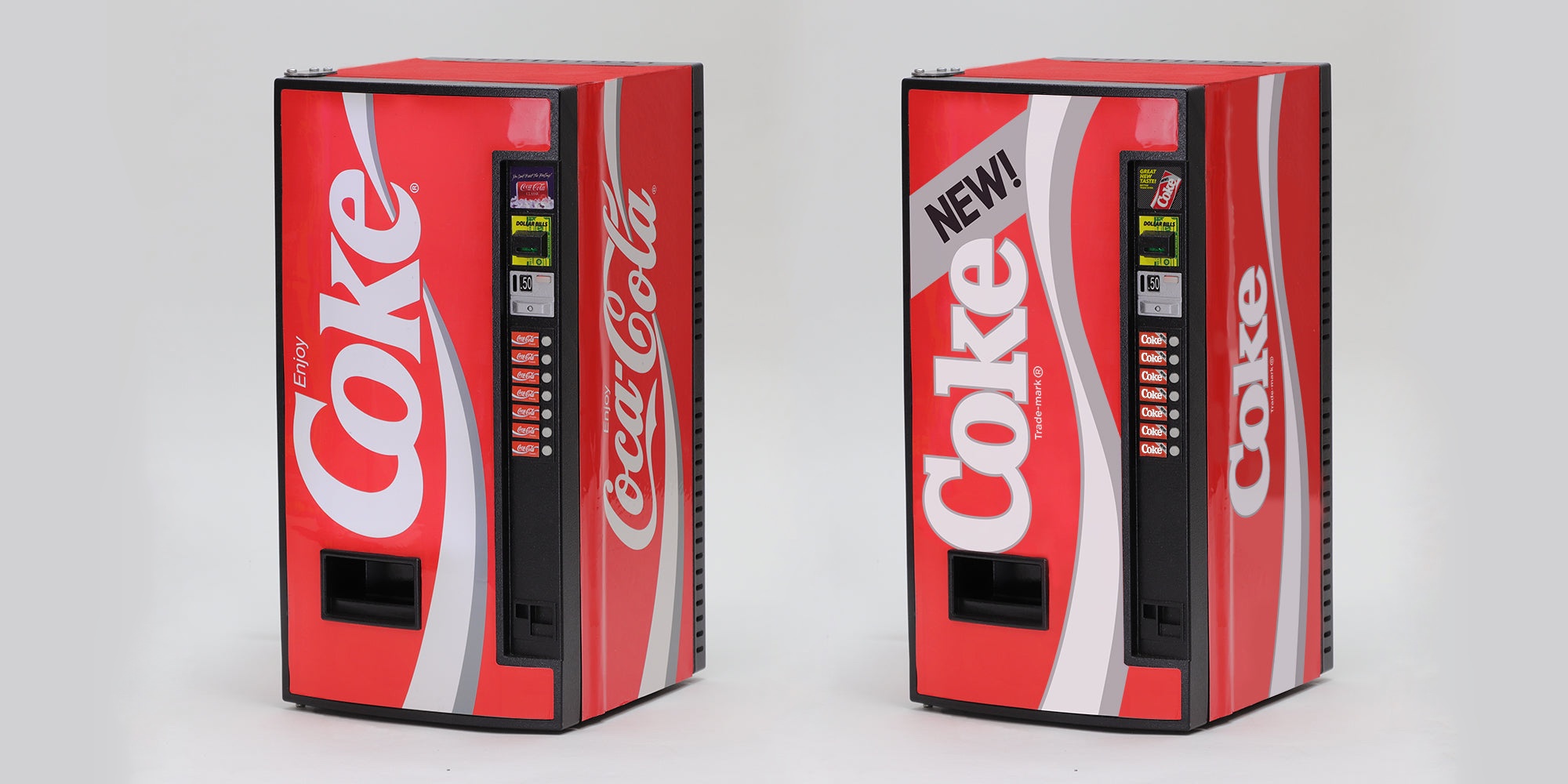 New Wave Toys CocaCola vending machines launch this fall