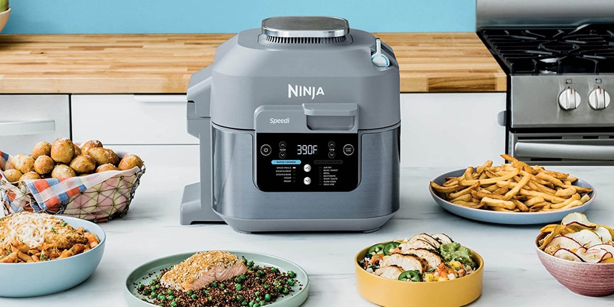 Ninja's latest Rapid air fryer multi-cooker gets the job done in 15 mins.  at $111 (New low, Reg. $200)