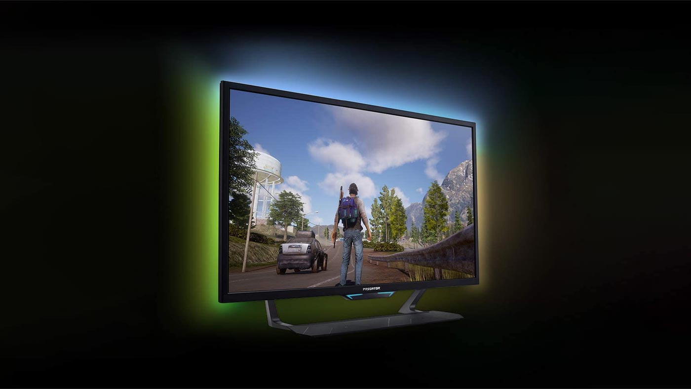 Acer's massive 43-inch 4K 144Hz monitor has built-in RGB lighting