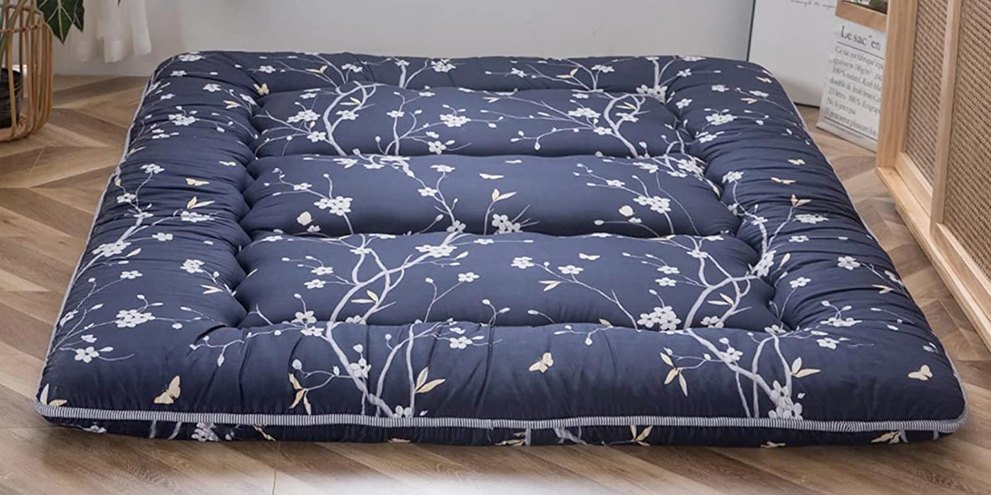 These futon and floor mattresses make having a spare bed simple from