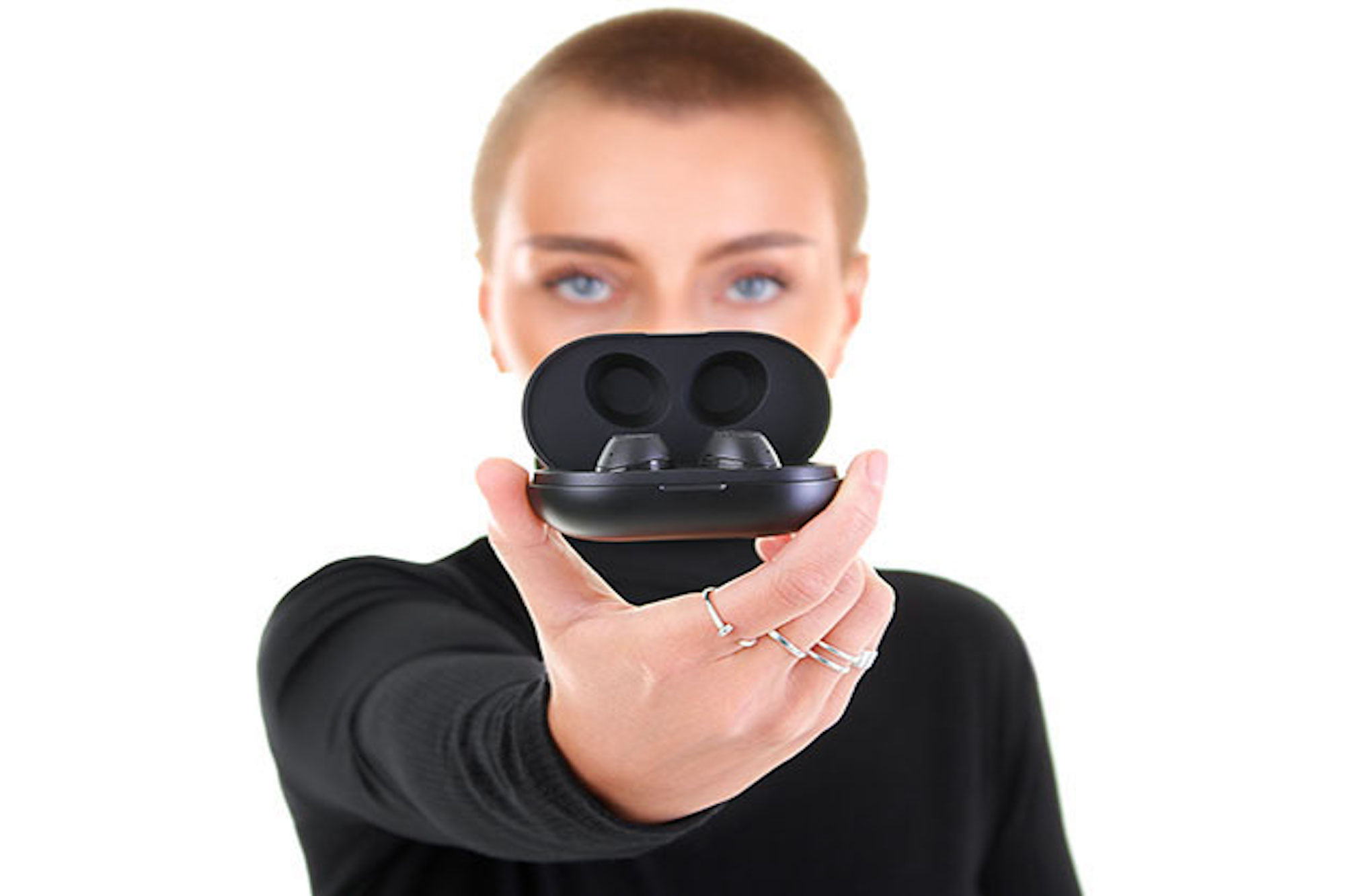 a person posing for the camera