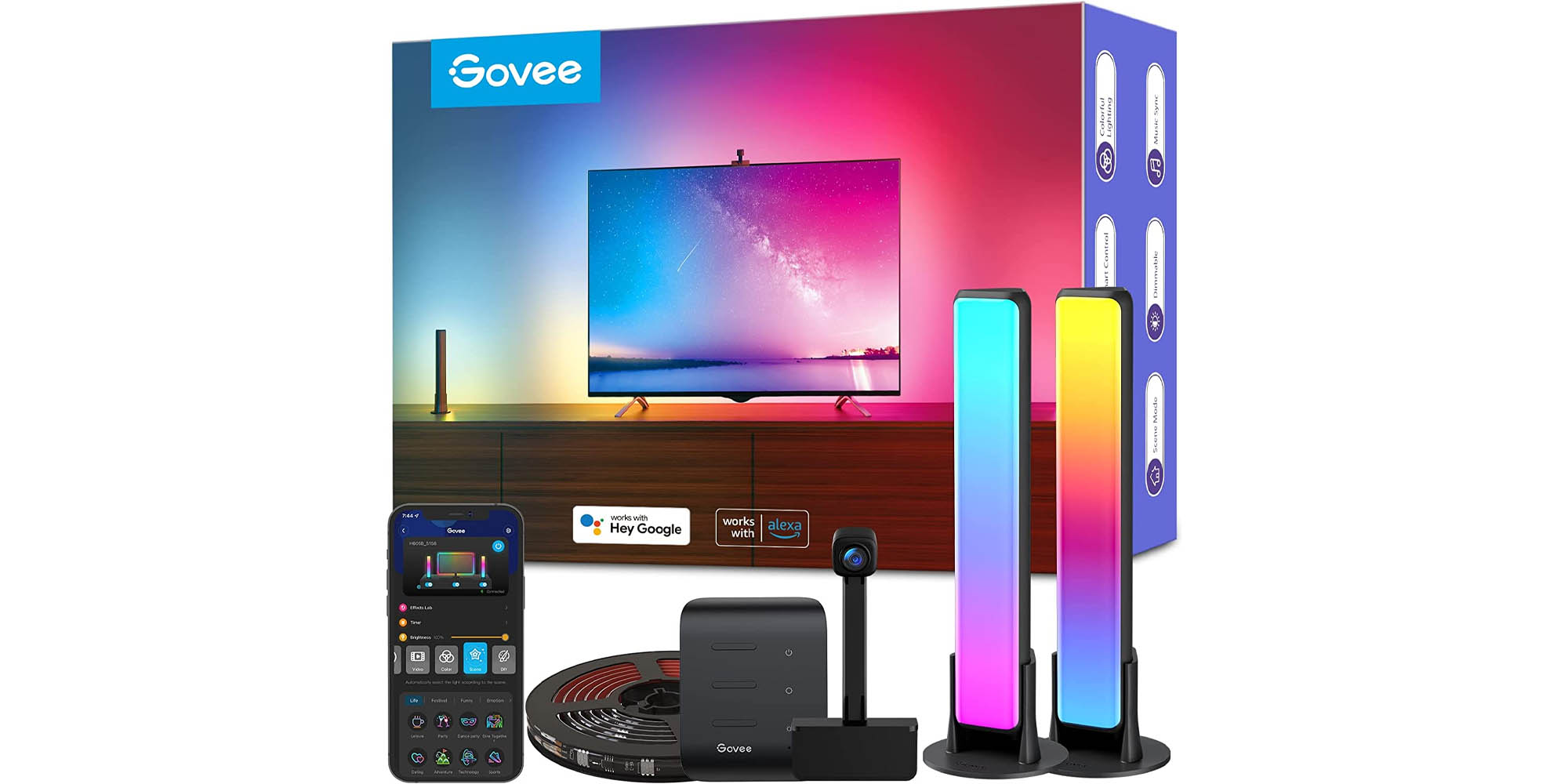 Light up your entertainment center with Govee's DreamView T1 Light Kit
