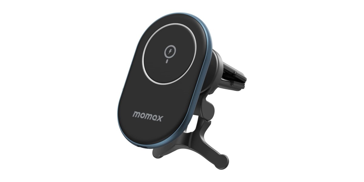 MOMAX Magnetic Wireless Car Charger