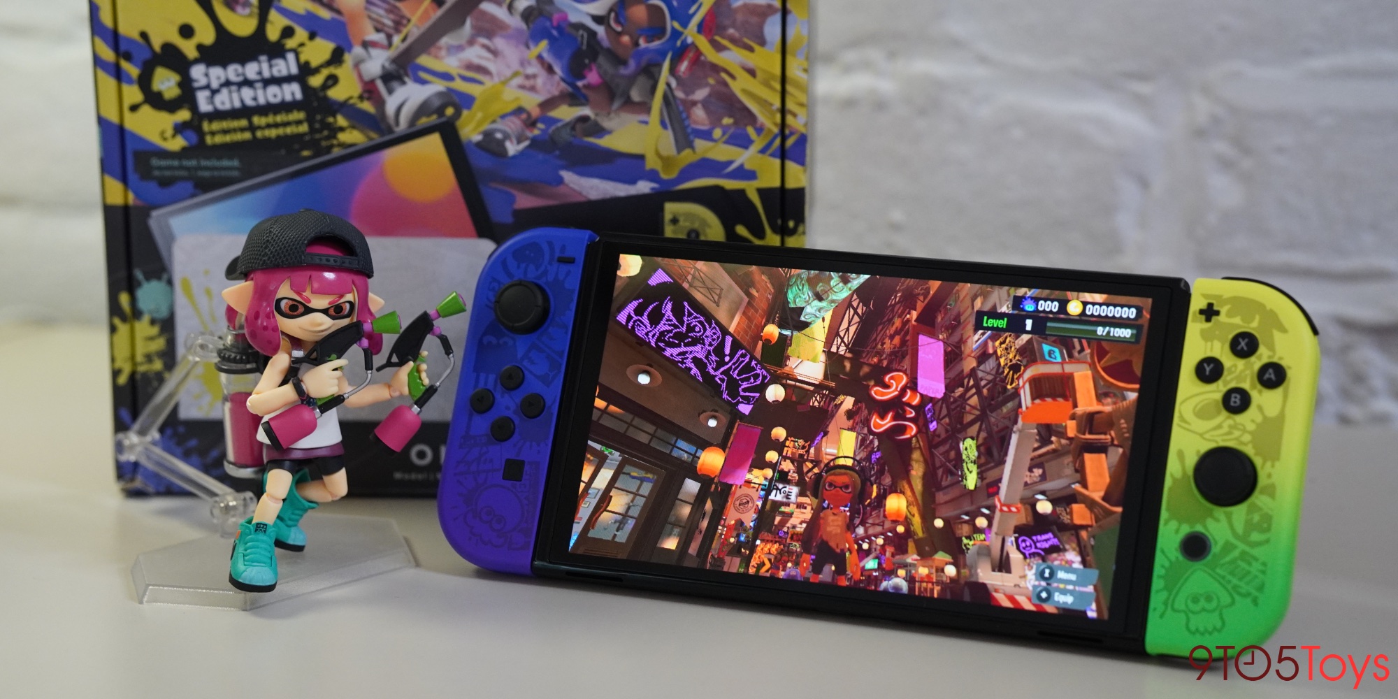 Nintendo Switch Splatoon 3 OLED console review!