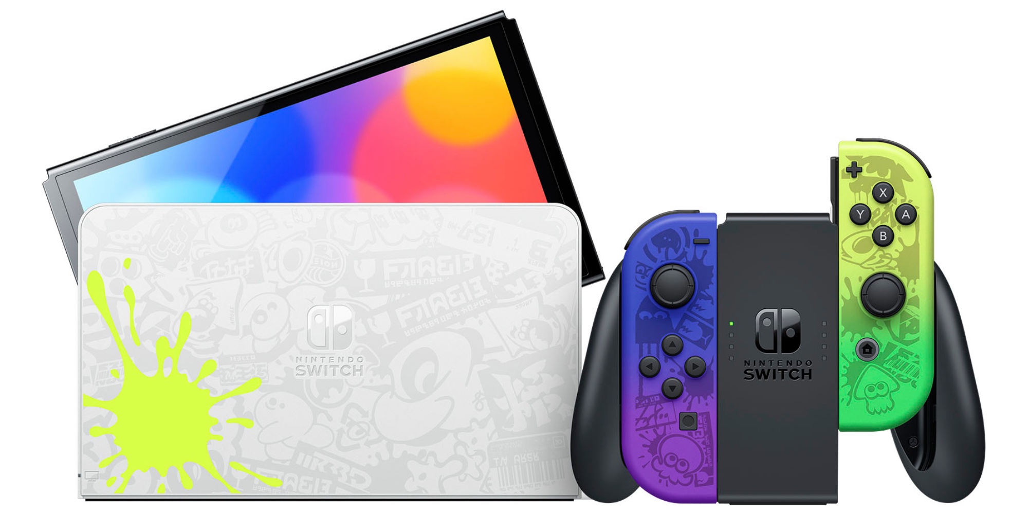 Nintendo Switch Splatoon 3 OLED console now available!