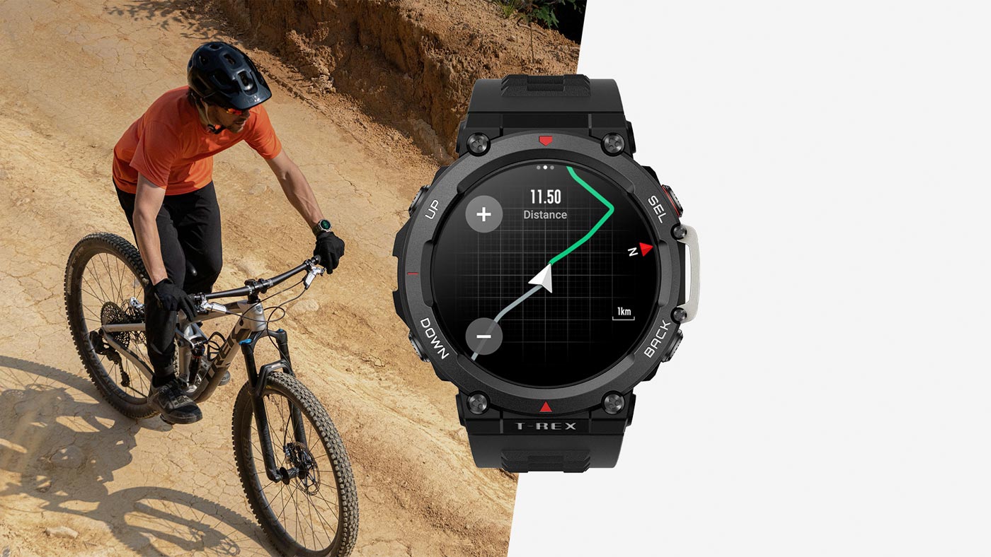 Amazfit T-Rex 2 gets real-time navigation and route importing