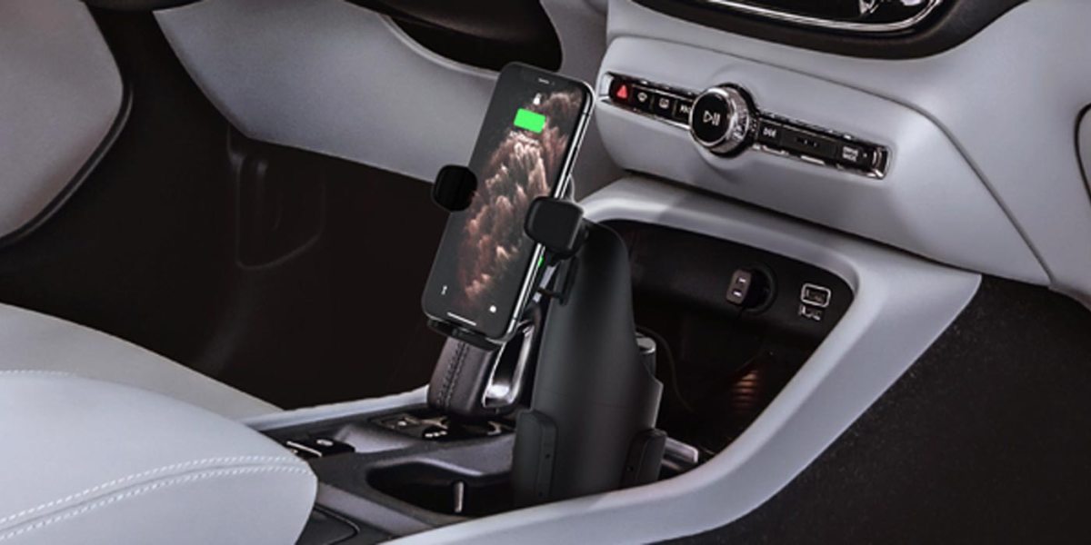 iOttie's Auto Sense cup holder Qi charging car phone mount hits