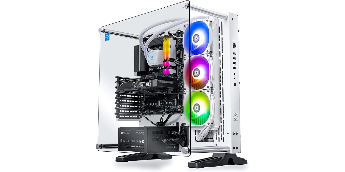 Thermaltake's RTX 3060 Ti desktop comes in an open air case at $1,500 ...