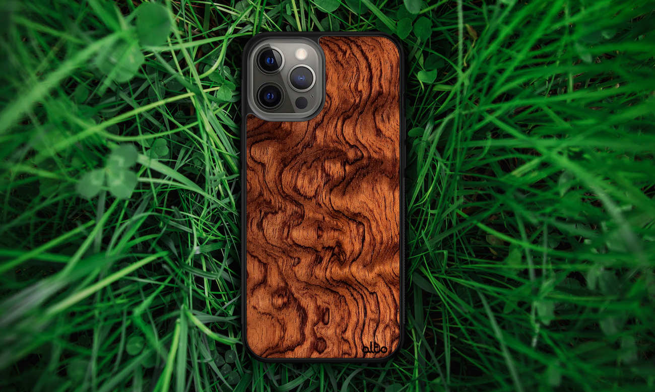 New wood iPhone 14 cases from Alto with laser carved designs