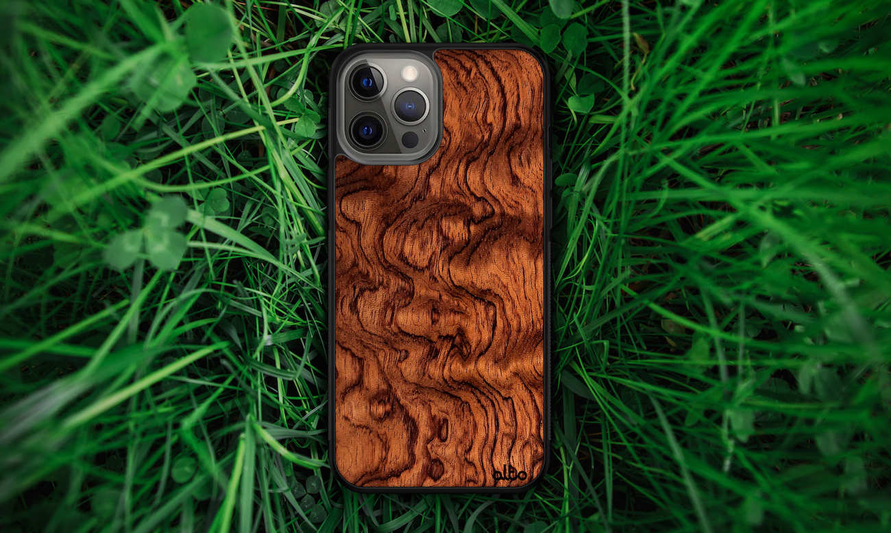 New wood iPhone 14 cases from Alto with lasercarved designs