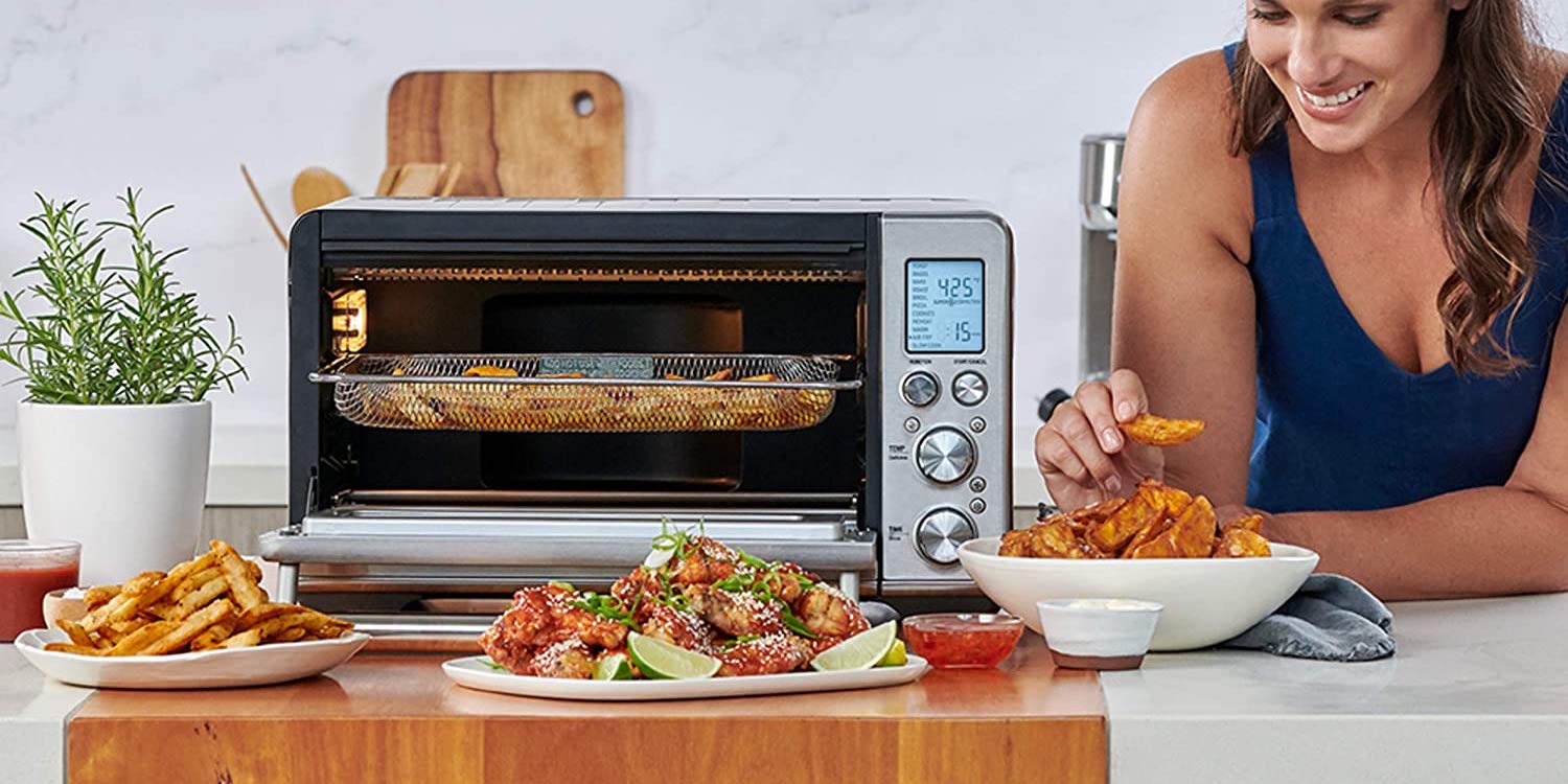 Amazon knocks up to 80 off Breville's stainless steel air fryer smart