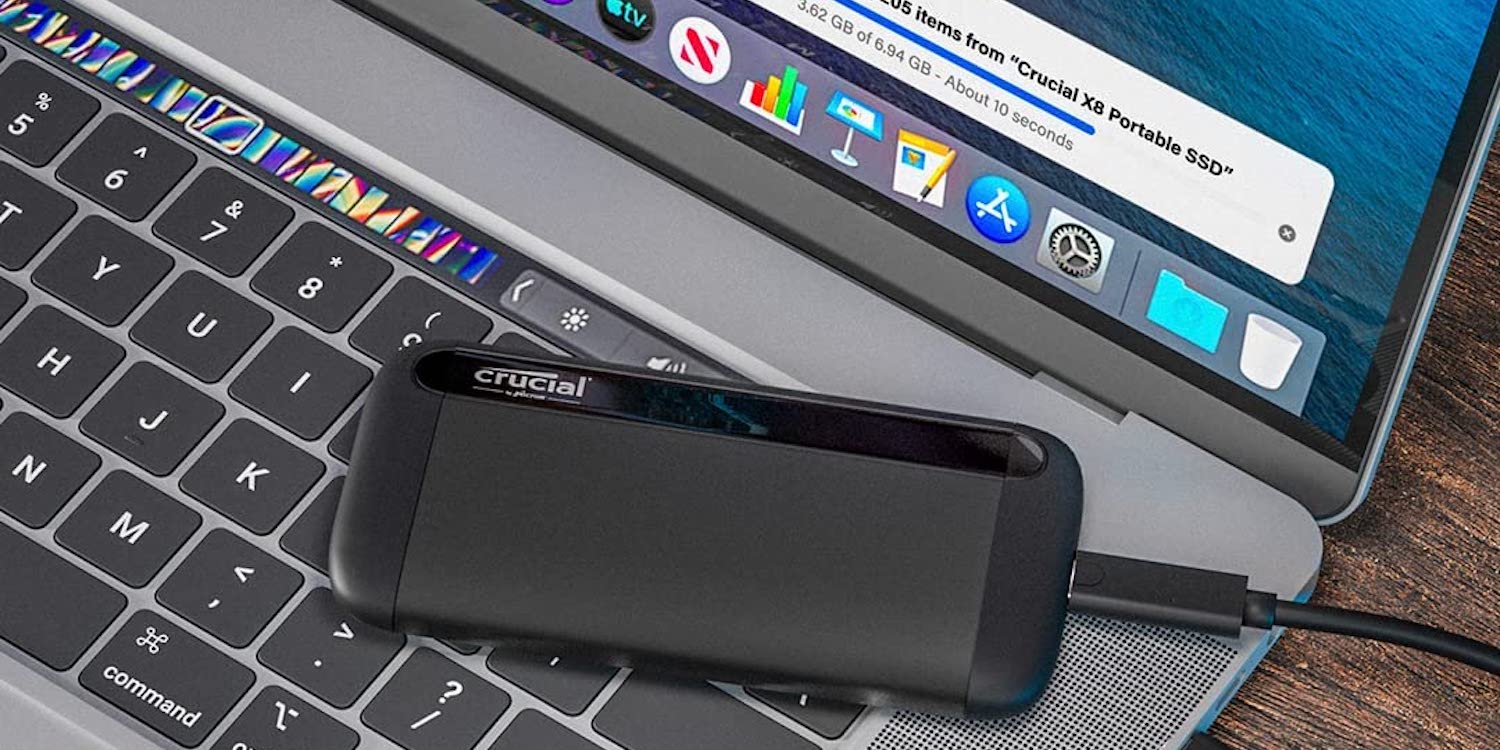 Crucial's 1,050MB/s USB-C X8 2TB Portable SSD hits one of its best 