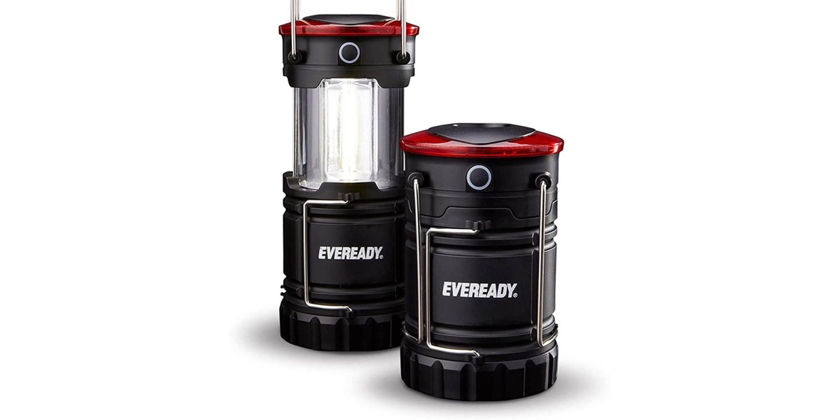 Prepare for severe weather with Eveready's 2-pack of LED Camping Lanterns  down at $9.50