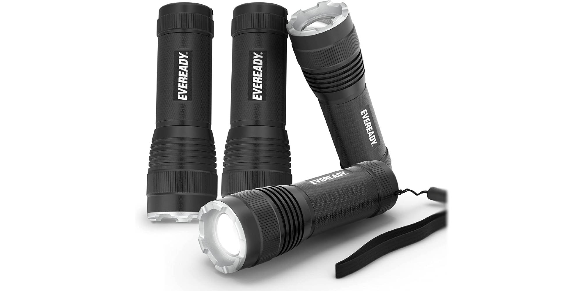 Save 50 on Eveready's 4pack of S300 PRO LED Flashlights at new low of 13