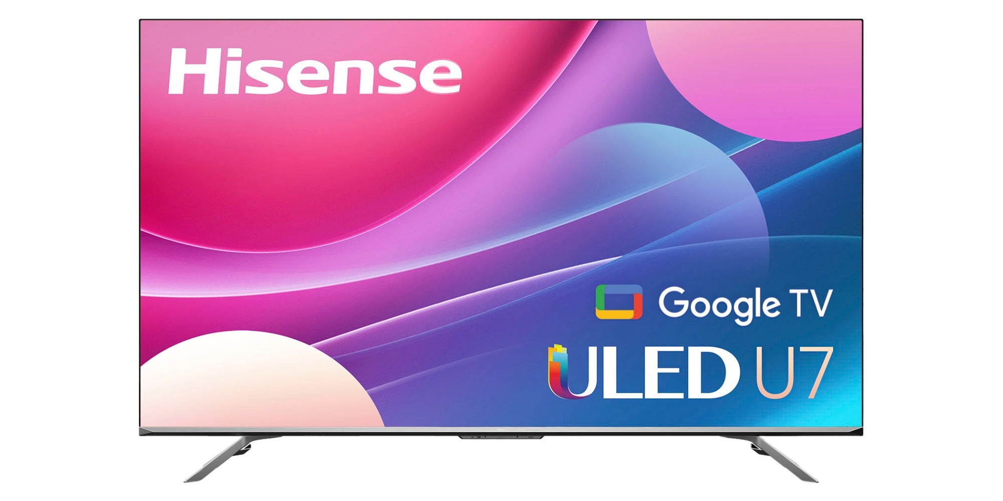 Hisense's 2022 U7H 55inch Google 4K Smart TV with 100 Visa GC matching Amazon low at 550