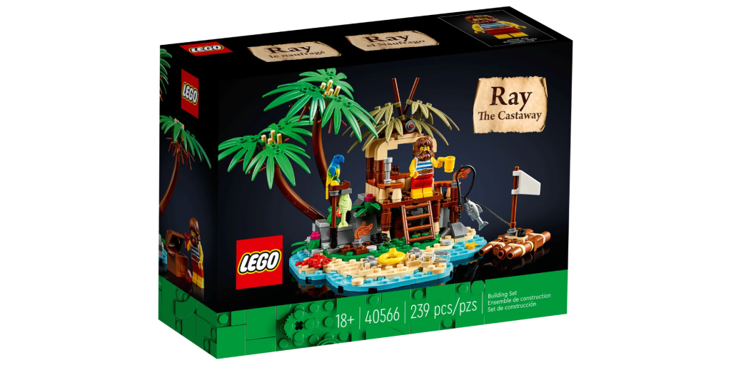 LEGO Ray the Castaway box