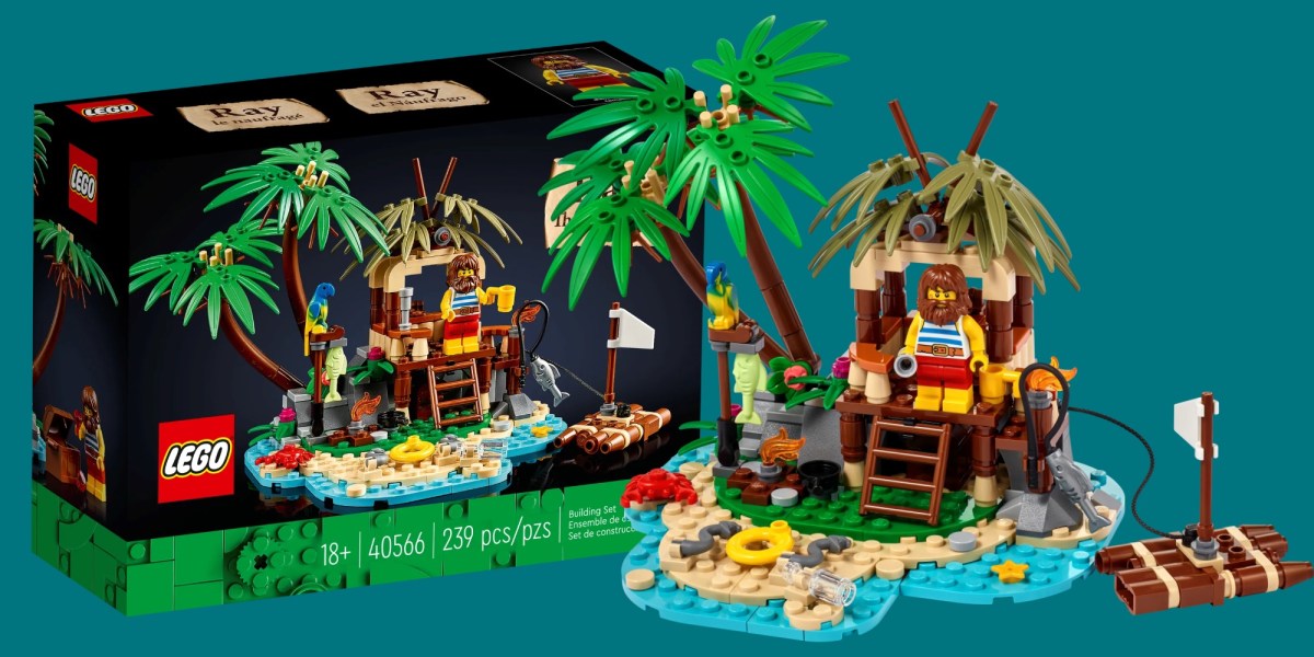 Stejl cache klassekammerat LEGO Ray the Castaway gift with purchase set revealed!