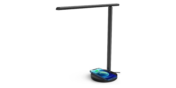 MOMAX LED Desk Lamp with Wireless Charger