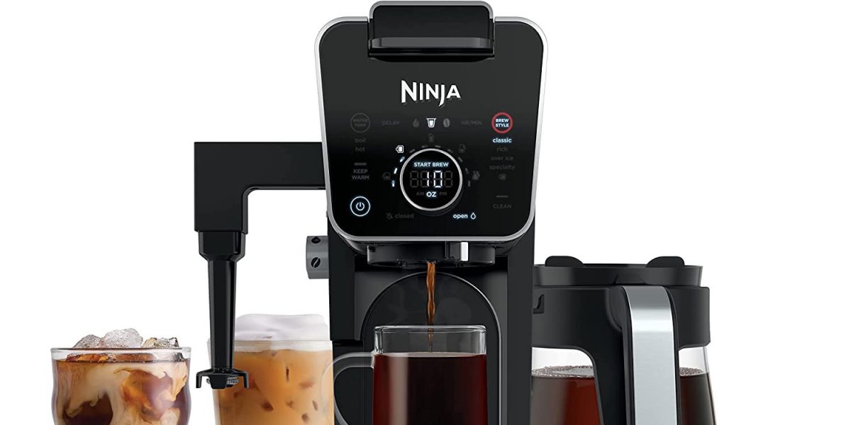 Ninja's 14-cup DualBrew coffee maker supports pods/ground beans at