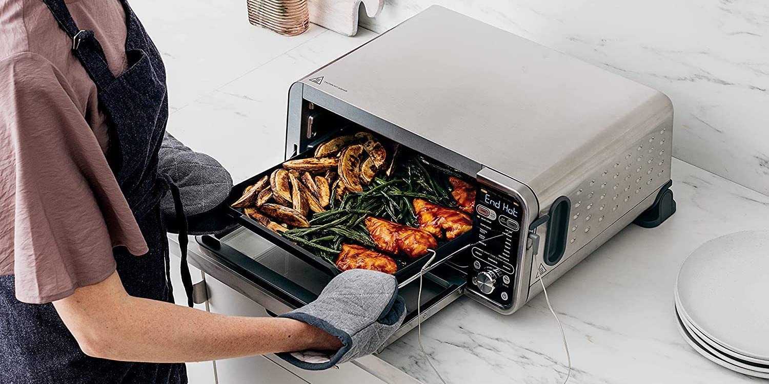 Amazon's Gold Box has Ninja's Foodi 13in1 Air Fry Oven with thermometer at 224 (Reg. 330)