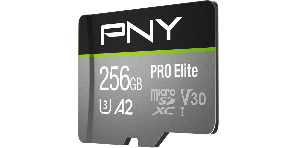 PNY 256GB PRO Elite Class 10 U3 V30 microSD