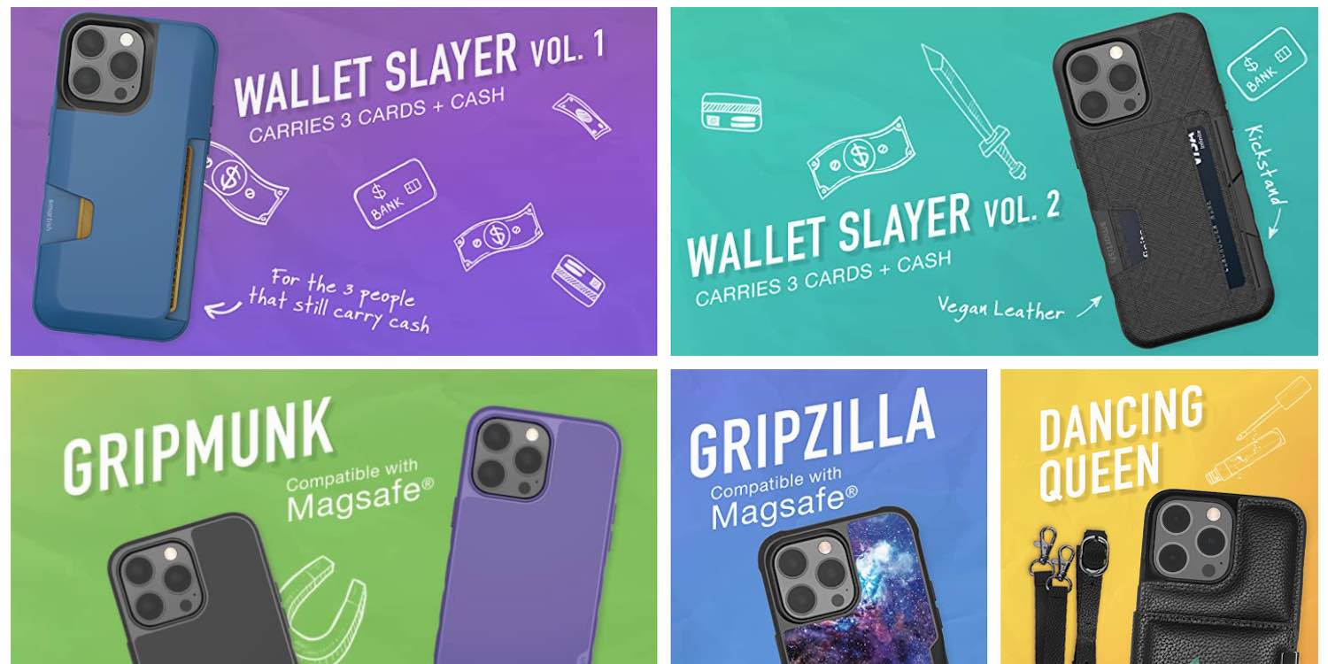 Wallet Slayer Vol. 1 - Card Case for iPhone SE / 8 / 7 – Smartish