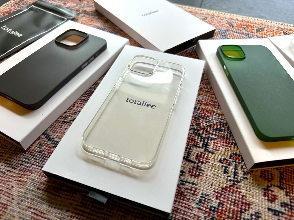 Totallee color and clear iPhone 14 cases