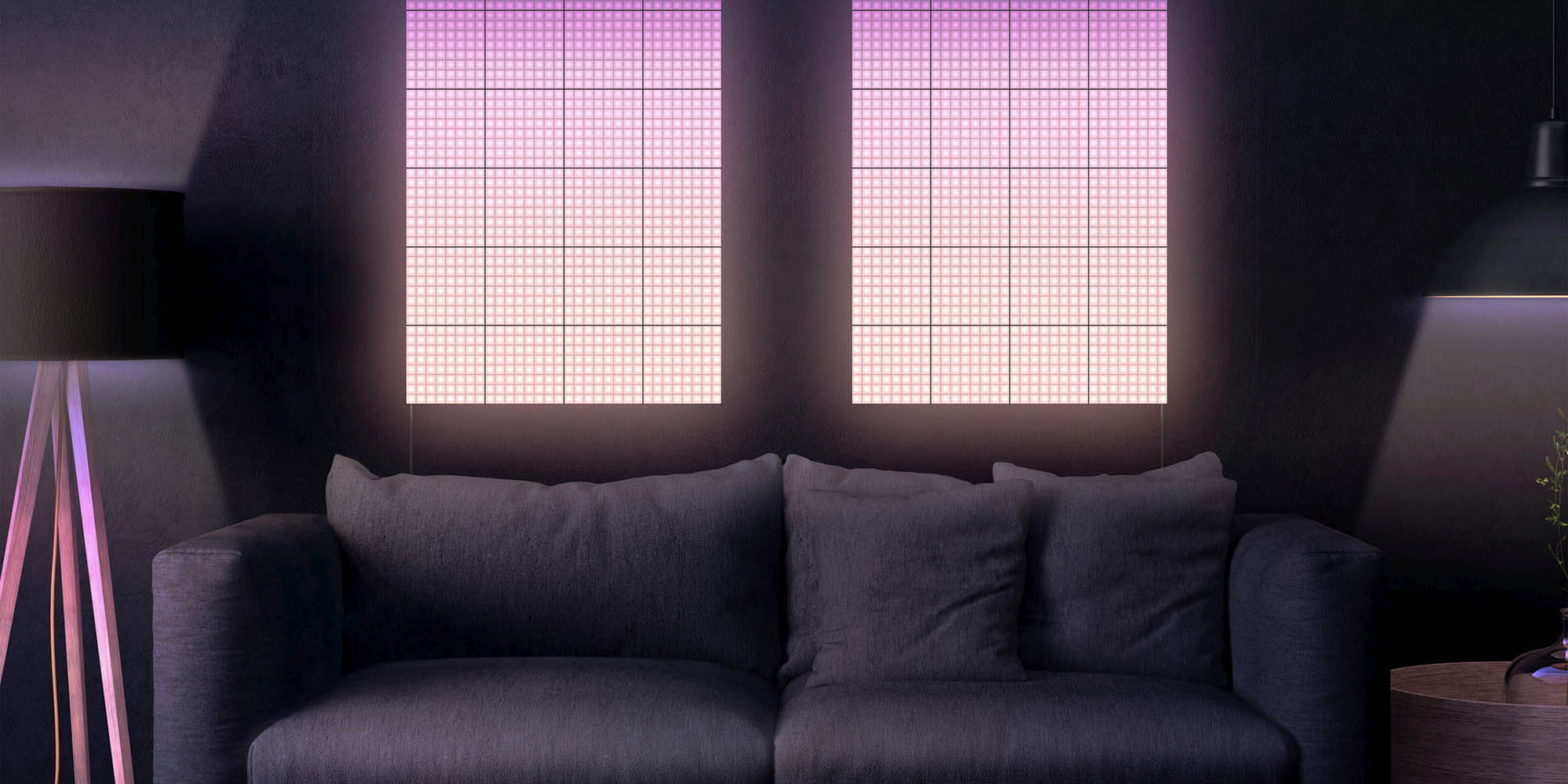 Twinkly Squares Smart Lights