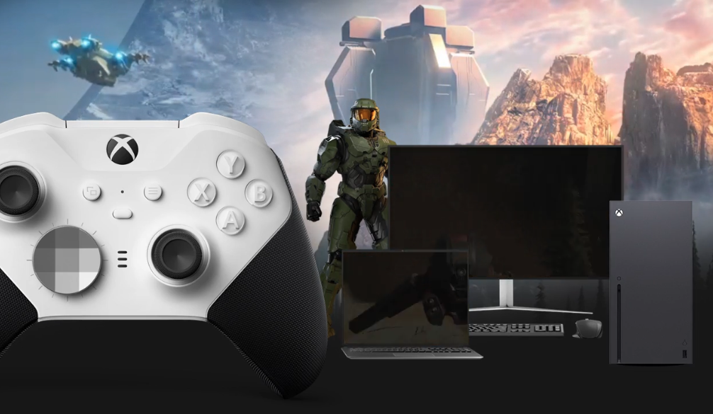 Xbox Elite 2 Core controller close