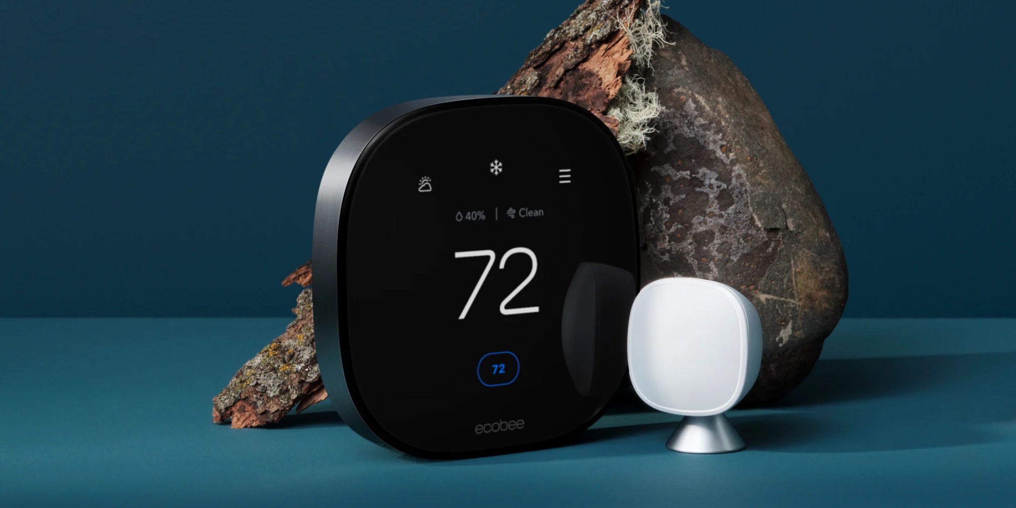 ecobee's HomeKit Smart Thermostat with builtin air quality sensor sees