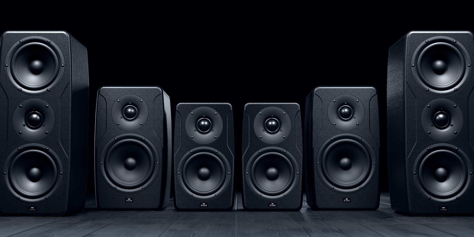 iLoud Precision studio monitors