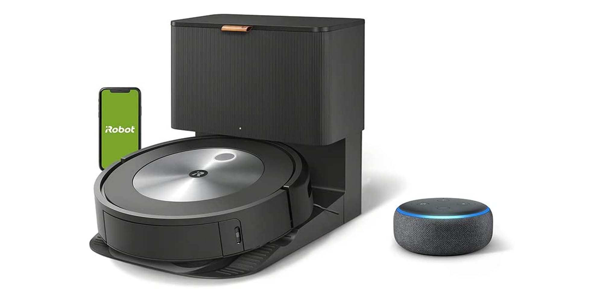 Score a free Echo Dot 3rd Gen when you grab an iRobot Roomba j7+ Robot