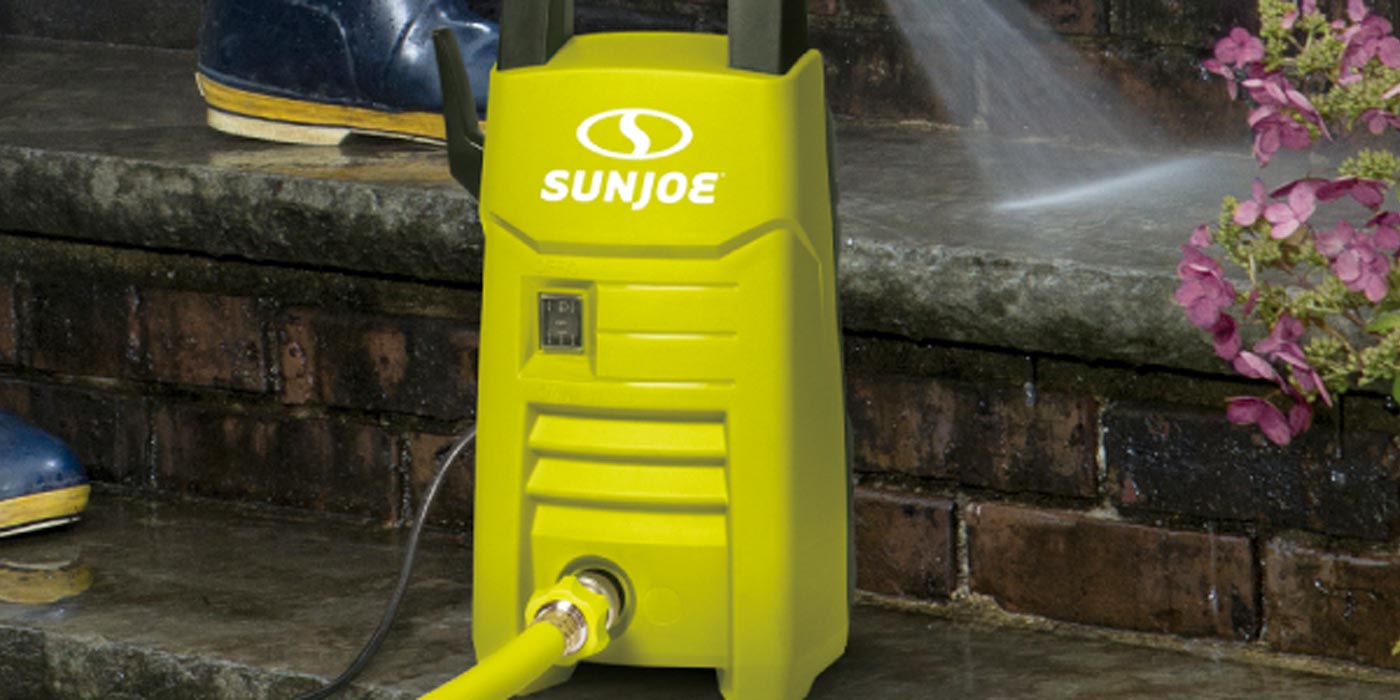 Sun Joe 1,350 PSI electric pressure washer is great for cleaning